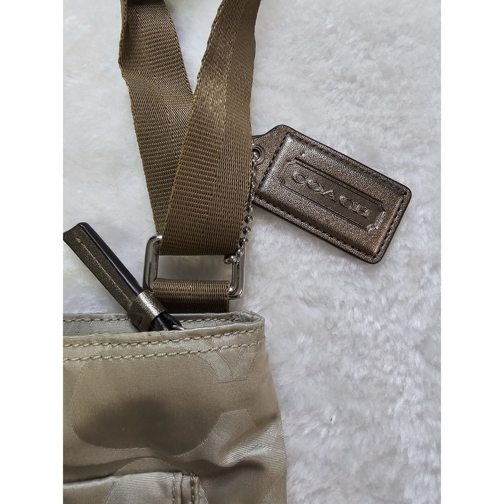 Coach Signature C Canvas Crossbody Bag - Picture 3 of 10